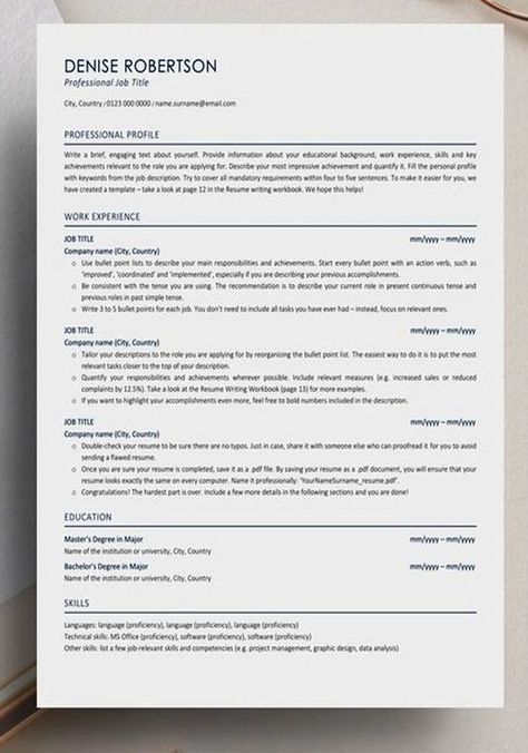 Resume Ats Friendly, Ats Cv Template, Ats Friendly Resume Template Free, Ats Resume Template, Resume Template Free Downloadable, Ats Cv, Simple Resume Design, Human Resources Resume, Resume Format Download