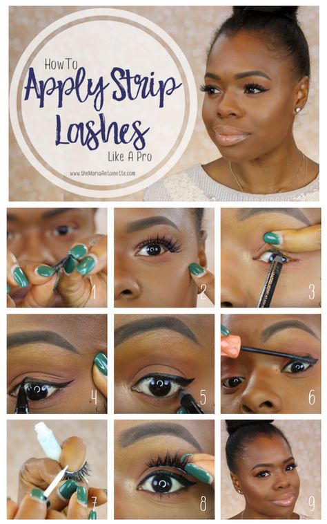 Lash Extensions For Beginners, False Lashes For Beginners, Lash Extensions Tips, Applying Lashes, Apply Lashes, Lashes Serum, Eye Lashes Extensions, Eye Lashes Natural, Lashes Tips