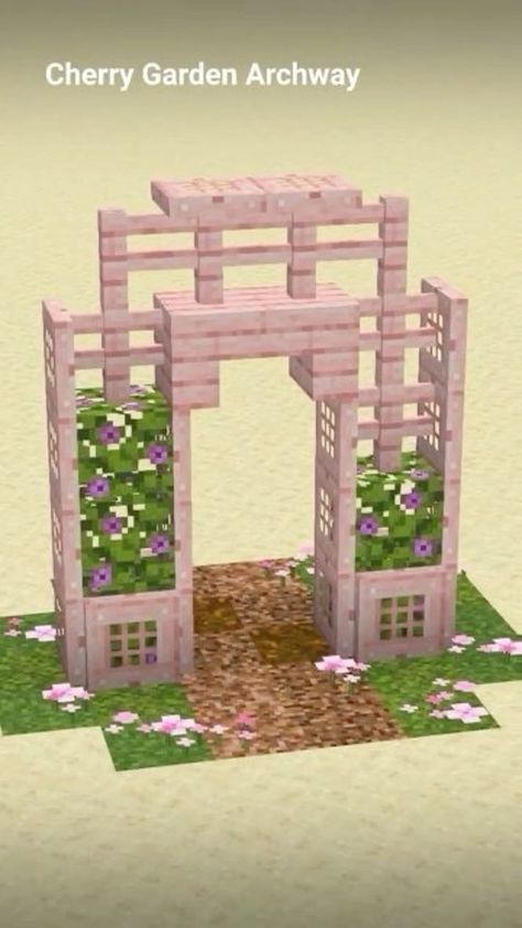 Mc Ig, Minecraft Hacks, Minecraft Garden, Garden Archway, Minecraft Java, Rumah Minecraft Sederhana, 200 Dollars, Old School Bus, Minecraft Interior Design