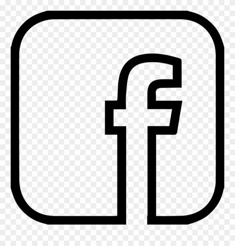 Facebook Vector, Facebook Icon Png, Facebook Logo Png, Youtube Logo Png, Facebook And Instagram Logo, Facebook Logo, Logo Outline, Happy Birthday Png, Logo Clipart