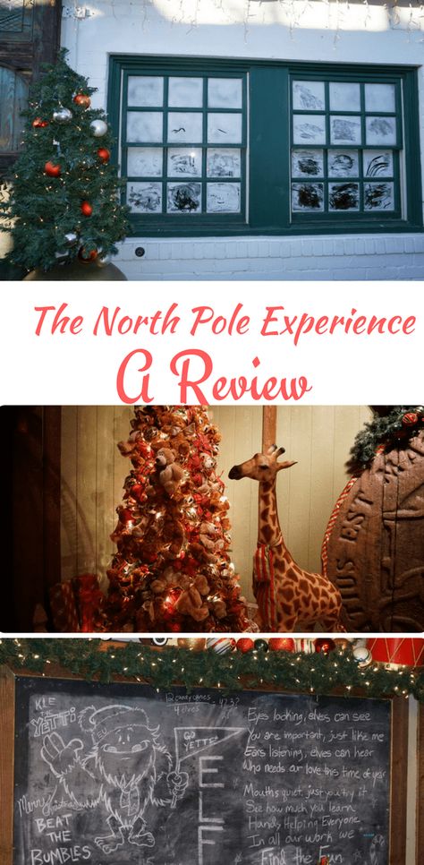 A review of the North Pole Experience in Flagstaff, Arizona. North Pole Experience, Christmas Rooms, West Coast Travel, Winter Travel Destinations, Nevada Travel, Flagstaff Arizona, Santa's Workshop, Vacation Tips, Arizona Travel