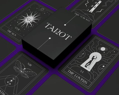 Tarot Design, Playing Card Games, Free Tarot, Tarot Cards Art, Game Ui Design, 카드 디자인, Tarot Art, Printing Design, Book Projects