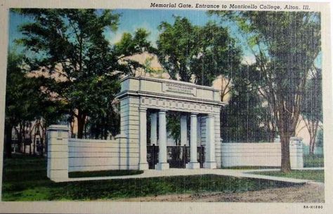 Alton Illinois, Gate Entrance, Underground Railroad, Madison County, Memorial Hospital, State Street, Old Newspaper, Back In Time, Old Houses