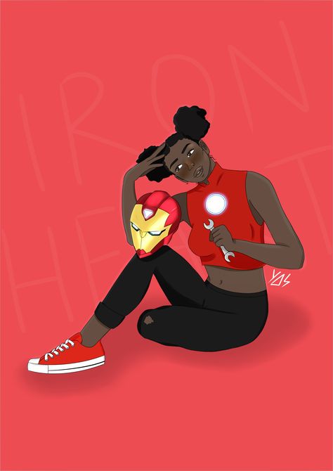 Riri Williams, Marvel Young Avengers, Marvel Fanart, Cartoon Girls, Young Avengers, Girls In Love, Girl Cartoon, Iron Man, Avengers