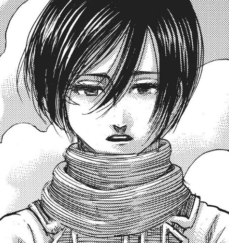 Mikasa Manga, Mustache And Goatee, Aot Armin, Attack On Titan Series, Piskel Art, Aot Characters, Eren And Mikasa, Mikasa Ackerman, Picture Icon