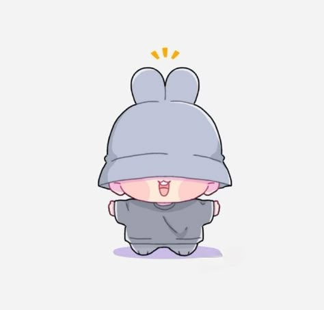 Chibi Jungkook, Jungkook Chibi, Bts Cartoon, Chibi Bts, Bts Stickers, Bts Anime, Jungkook Fanart, Bts Fan Art, Cute Doodles Drawings