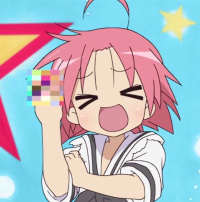 Akira Kogami, Lucky Star, Tumblr, Hair, Anime, Pink, Kawaii