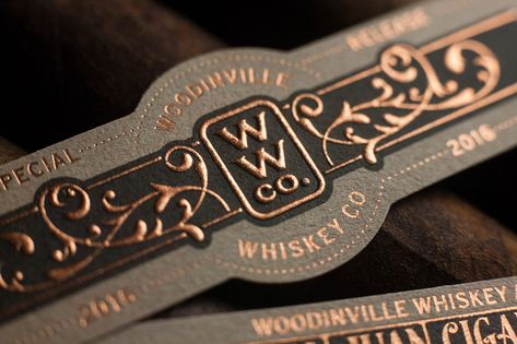 Whiskey Packaging, Whiskey Label, Alcohol Packaging, Bottle Label Design, Beer Packaging, Wine Packaging, Vintage Typography, Creative Packaging, Packaging Design Inspiration