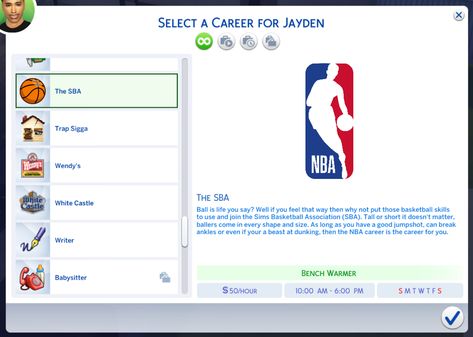 Basketball Career Sims 4, Sims 4 Nba Career, Sims 4 Football Career, Career Sims 4 Cc, Sims 4 Cc Mods Jobs Patreon, Urban Jobs Sims 4, Job Cc Sims 4, Ts4 Get Famous Cc, Sims 4 Cc Backpack Decor