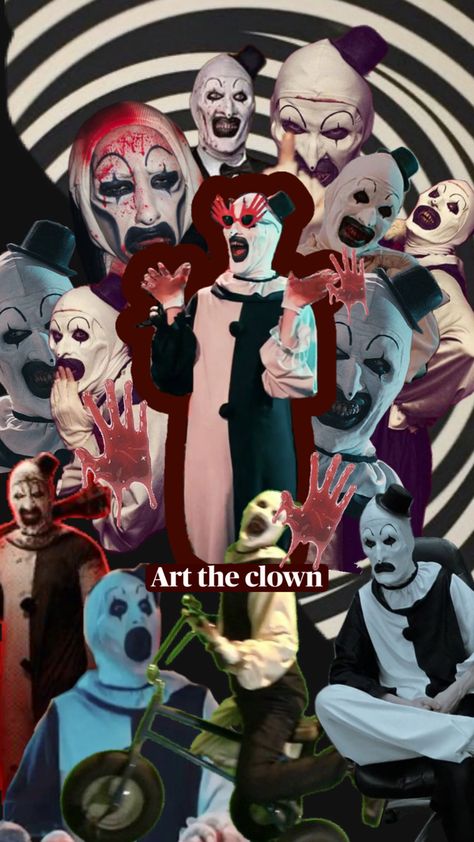 Art The Clown Fanart, Art The Clown Wallpaper, Natasha Core, Creepy Wallpaper, Pretty Wallpaper Ipad, Art The Clown, Trippy Iphone Wallpaper, Duck Wallpaper, Halloween Wallpaper Backgrounds