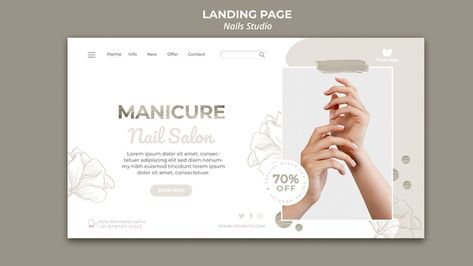 Nails Website Design, Nail Salon Website, Beauty Web, Google Banner, Beauty Land, Woman Hand, Nail Salons, Branding Website Design, Beauty Website