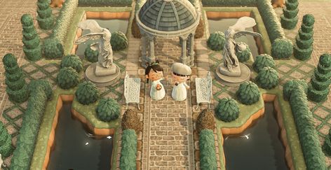 Acnh Castle Courtyard, Anch Elegantcore, Acne Town Square, Acnh Mansion Ideas, Acnh Elegantcore Entrance, Acnh Royalcore, Animal Crossing Elegantcore, Acnh Courtyard, Acnh Elegantcore