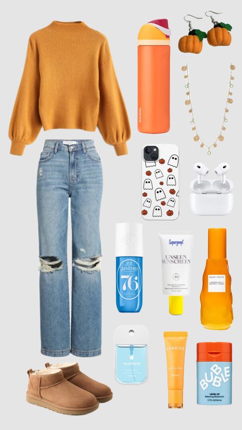 #cute #fall #outfit #fyp #preppy #outfitideas #autumn #fallgirlaesthetic #fallaesthetic #beauty #vibes #outfitinspo #october #halloween #november No Vember, Beauty Vibes, October Halloween, Girl Falling, Fall Outfit, Sunscreen, Moisturizer, Halloween, Outfit Inspo