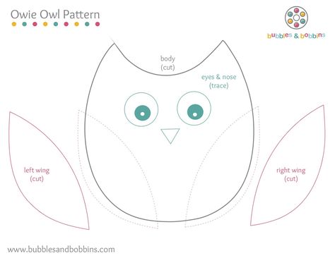 Printable Owl Pattern Owl Sewing Patterns, Owl Templates, Owl Sewing, Free Applique Patterns, Owl Quilt, Felt Owls, Felt Owl, Owl Pattern, Owl Crafts