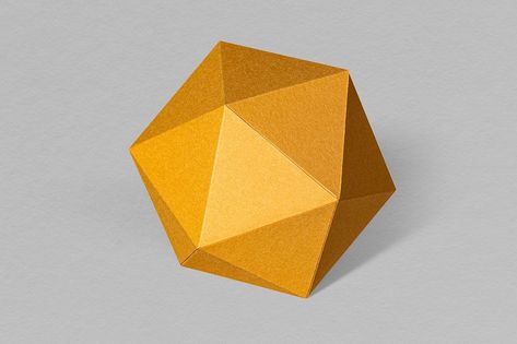 3D golden hexagon shaped paper craft on a gray background | free image by rawpixel.com / Jira Bee Project, 3d Hexagon, 3d Shapes, 3d Object, Backgrounds Free, Hexagon Shape, Gray Background, Free Psd, Free Image