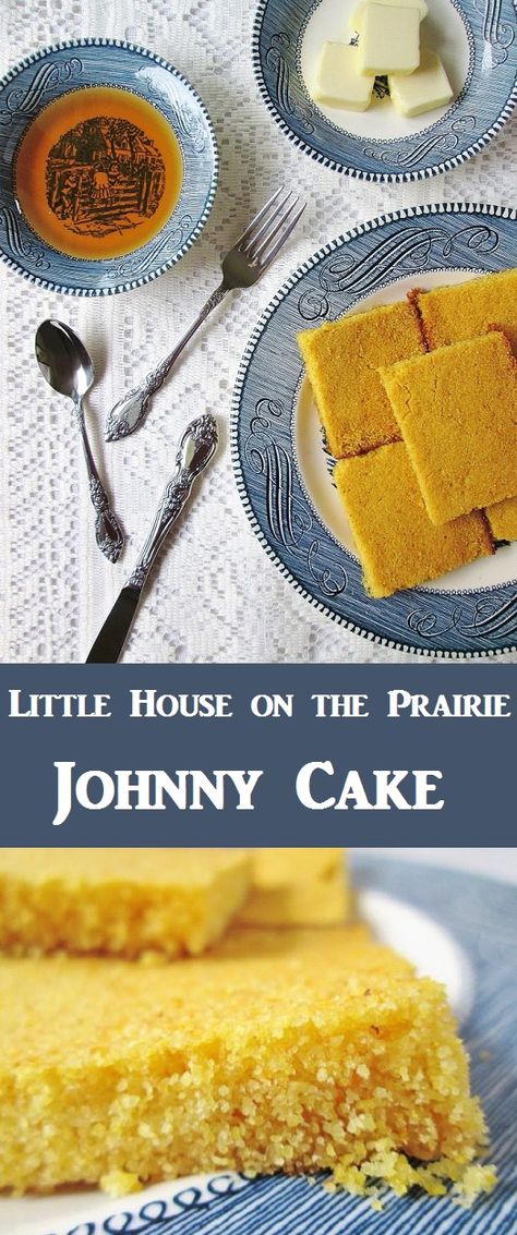 Johnny Cake Recipe, Pioneer Food, Pioneer Skills, Freezer Treats, Johnny Cakes Recipe, Smoked Venison, Pioneer Foods, Snow Candy, Fictional Food