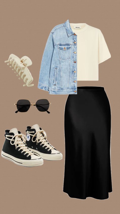 modest outfit inspo #modestoutfits #modestoufitinspo #trendyoutfits #ootd #outfitinspo #cleangirl Modiste Outfits, Outfit Ideas With Skirts Summer, Spring Skirt Outfits Modest, Trendy Style Outfits 2024, 25 Yo Outfits, Cute Everyday Outfits Modest, Casual Work Outfits Skirt, Modest Pants Outfits Jeans, Everyday Outfits Modest