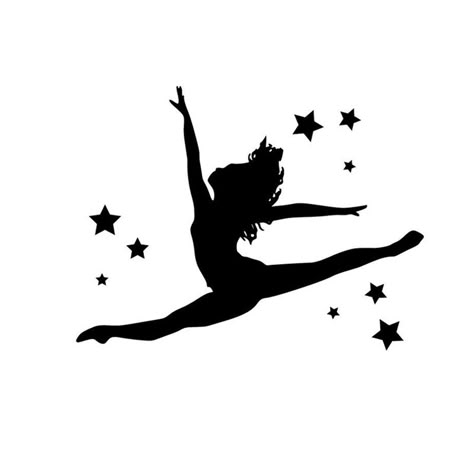 Cricut Dance Projects, Dance Logo Design, Dance Quote Tattoos, Gymnast Silhouette, Ballerina Tattoo, Dance Tattoo, Neural Pathways, Dance Logo, Dance Silhouette