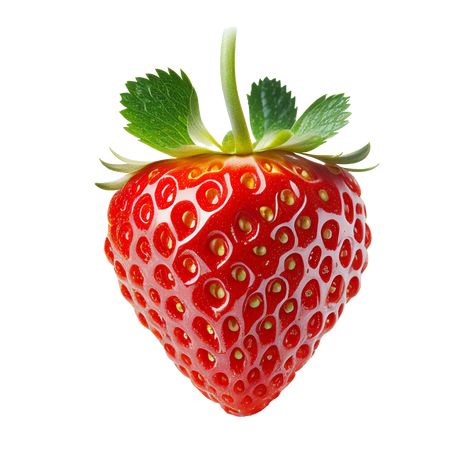 Strawberry Graphic Design, Editing Assets, Strawberry Icon, Strawberry Illustration, Strawberry Clipart, Strawberry Png, Digital Food, 3d Art Drawing, Background Transparent