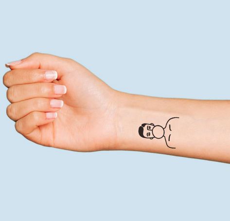 Unique Small Tattoo Ideas, Cartoon Bubbles, Unique Wrist Tattoos, Mermaid Tattoo Designs, Minimalist Tattoo Ideas, Unique Small Tattoo, Watercolor Mermaid, Rabbit Tattoos, Small Tattoo Ideas