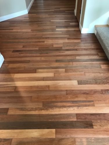 HR28-Brazilian-Cherry-Hardwood-Refinish-Fort-Collins-03 Refinish Brazilian Cherry Floors, Brazilian Cherry Hardwood Flooring, Brazilian Cherry Wood, Cherry Hardwood Flooring, Hilltop House, Brazilian Cherry Floors, Cherry Wood Floors, Cherry Floors, Floor Refinishing