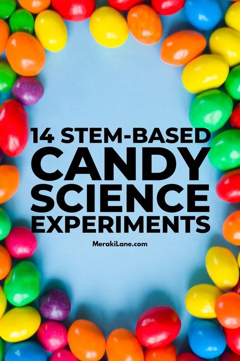 Candy Crafts For Kids, Fun Science Activities For Kids, Fun Science Activities, Candy Science Experiments, Candy Experiments, Science Websites, Science Apps, Candy Science, Ages And Stages