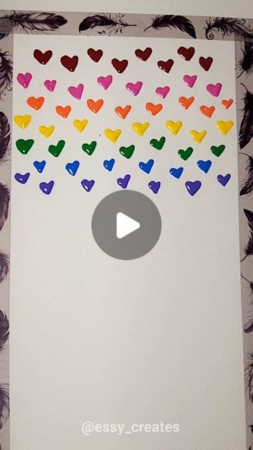 Essy C on Instagram: "Squeegee art with lots of ❤️🧡💛💚💙💜 . . #satisfying #fluidart #abstractart #dotart #painting #acrylicpainting #relaxing #satisfyingart #paintingart #scrapeart #contemporaryart #abstractartist #loveislove #colorfulart #squeegee #hearts #colorfulartwork #creativeliving #diyproject #colorfulartist #arttutorial" Squeegee Art, Canvas Cartoon Painting, Cartoon Painting Ideas On Canvas, Painting Ideas On Canvas Cartoon, Cartoon Painting Ideas, Squeegee Painting, Hello Kitty Painting Ideas, Canvas Pink Painting, Pink Painting Ideas On Canvas