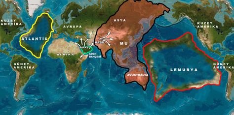 The Lost Lands of Mu and Lemuria The Lost Continent, Lost Continent, The Secret Doctrine, Continental Drift, Lost Lands, Southern Pacific, Human Settlement, Plate Tectonics, Easter Island