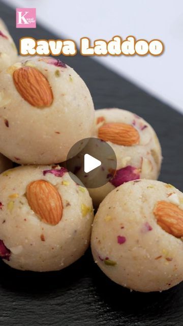 Suji Laddu Recipe, Suji Sweet Recipe, Sooji Ladoo Recipe, Dry Fruit Laddu Recipe Video, Rava Laddu Recipe Video, Rava Ladoo Recipe, Dry Fruits Ladoo Recipe, Laddu Recipe Indian Sweets, Suji Ladoo Recipe