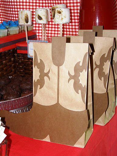 Photo 1 of 31: Western/Cowboy / Birthday "All-American Round-Up" | Catch My Party Cowboy Birthday Party Ideas, Cowboy Party Favors, Cowboy Theme Party, Wild West Party, Cowboy Birthday Party, Western Birthday, Cowgirl Birthday Party, Western Theme Party, Kids Favors