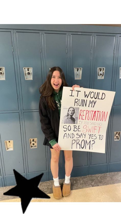 swiftie promposal Dream Prom, Not Mine, Prom