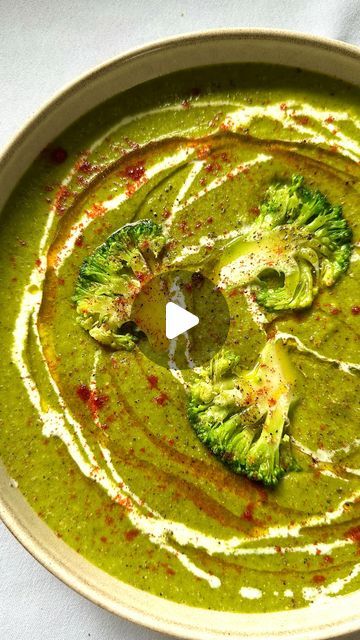 ALFIE STEINER on Instagram: "🥦 BROCCOLI CHEDDAR SOUP 🧀

Another great way to use broccoli is to turn it into a creamy, green, vibrant soup. And not just any soup - the much loved BROCCOLI CHEDDAR SOUP 

The perfect dish to turn any leftover or old broccoli, into a soup that is fresh, vibrant, and comforting - perfect for the beginning of spring. 

I’ve left the full written recipe in the caption 👇 so let me know if you give it a go in the comments below

INGREDIENTS

1 broccoli
1 leek
2 celery sticks
1 large potato
4 garlic cloves
2 tbsp flour
1 tbsp apple cider vinegar / wine (optional)
700ml vegetable stock
250ml cream 
100g spinach
60g fresh herbs (I used mint + parsley)
3 tbsp nutritional yeast / parmesan
200g cheddar
1 tsp dijon mustard
1 tsp miso paste
1 lemon
Salt
Pepper
Smoked p Keto Soups, How To Make Broccoli, Celery Sticks, Miso Paste, Beginning Of Spring, Broccoli Soup, Lemon Salt, Keto Soup, Broccoli Cheddar Soup