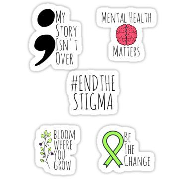 Sticker Inspiration, Health Retreat, Happy Stickers, Mental Health Awareness Month, Pin Pals, Health Ideas, Diary Ideas, Health Design, Tyler Joseph