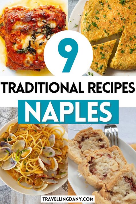 Dive into this collection of classic Neapolitan recipes, lovingly passed down through generations. From pasta to pizza, discover the flavors that define Southern Italy. Neapolitan Recipes, Pasta Al Ragu, Pizza Fritta, Italian Food Recipes, Neapolitan Pizza, Traditional Dishes, Italian Dinner, Naples Italy, Southern Italy