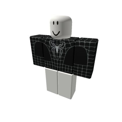 Spider Man Roblox Avatar, School Codes, Black Spider Man, Spiderman Shirt, Coding School, Black Spiderman, Create An Avatar, Black Spider, Roblox Avatar