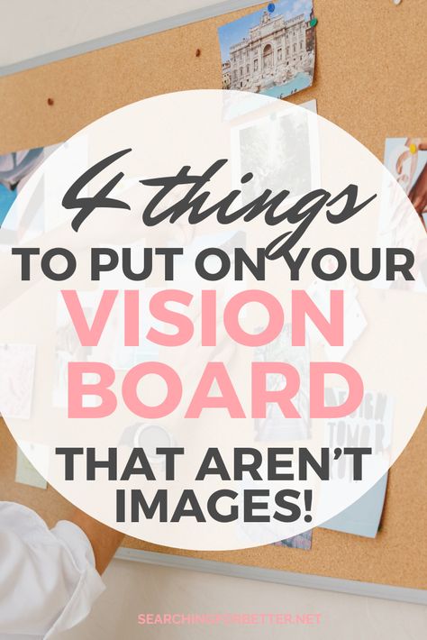 4 DIY IDEAS To Put On Your Vision Board (That Aren't Pictures!) - Self Development Collective Diy Vision Board Ideas, Diy Vision Board, Creative Vision Boards, Vision Board Diy, Purposeful Living, Vision Board Planner, Zen Life, Vision Board Examples, Vision Board Ideas