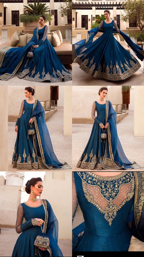 Maxi Pakistani Formal Wear, Latest Bridal Dresses, Flowy Maxi Skirts, Pakistani Fancy Dresses, Desi Fashion Casual, Pakistani Fashion Party Wear, Beautiful Pakistani Dresses, Salwar Kamiz, Fancy Dresses Long