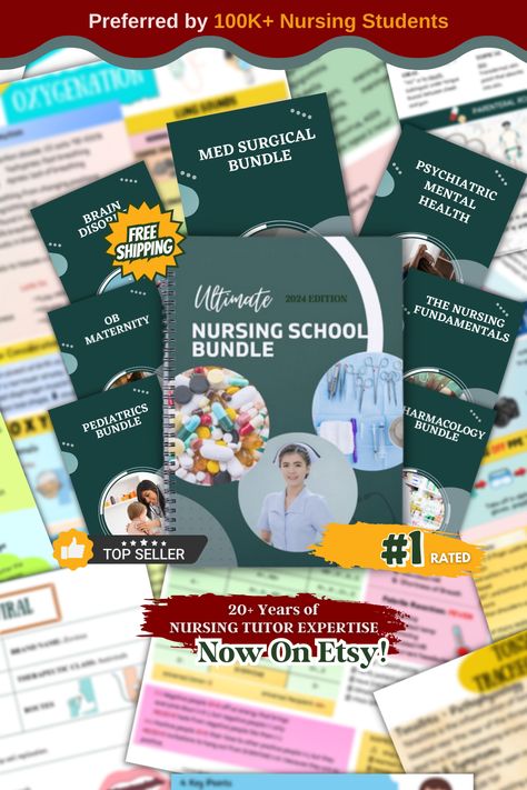 Nursing Notes Aesthetic, Study Guide Ideas, Nursing School Bundle, Aesthetic Nursing, Notes Study, Nclex Study, Notes Aesthetic, Nursing Notes, Study Guides