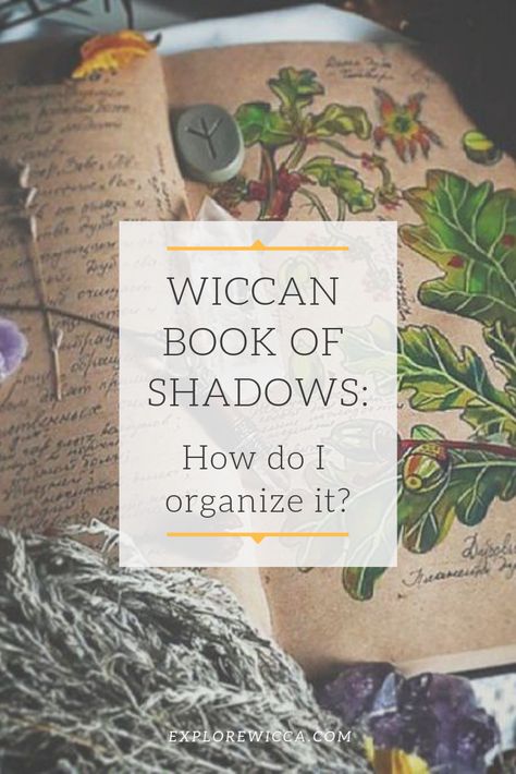 Keeping your book of shadows organized and orderly will make finding the information you need SO much easier. Find out what organization tips you need to know! #wicca #wiccan #witchcraft #magick #pagan Wiccan Book Of Shadows, Wiccan Books, Create Your Own Book, Witch Board, Witchy Tips, Spiritual Guide, Witch Stuff, Grimoire Book, Eclectic Witch