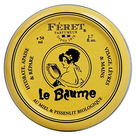 Amazon.com : Féret Parfumeur Le Baume - Balm, 50ml/1.7oz : Beauty Benefits Of Shea Butter, Heather Bullard, Lip Plumping Balm, Baby Lips Maybelline, Hand Salve, Baby Lips, Cosmetic Items, Moisturizing Lip Balm, Rose Scented Products