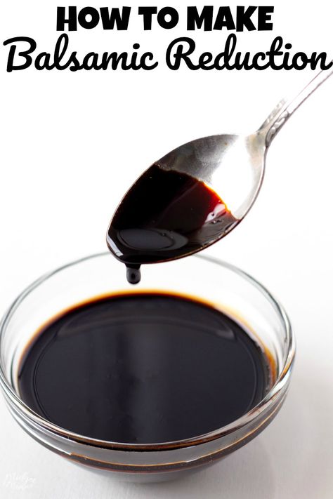 How To Make A Balsamic Reduction, Balsamic Reduction Easy, Balsamic Syrup Recipe, Balsamic Reduction Recipe, Tuna Fish Recipes, Balsamic Glaze Recipes, Flavored Vinegars, Balsamic Recipes, Healthy Superfoods