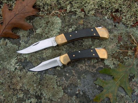 Buck 110 vs 112: Which One Is The Superior Folding Knife? - Outdoor Fact Buck 112, Buck Knife, Buck 110, Buck Knives, Outdoor Knife, Edc Knife, Knife Handles, Folding Knife, Leather Sheath