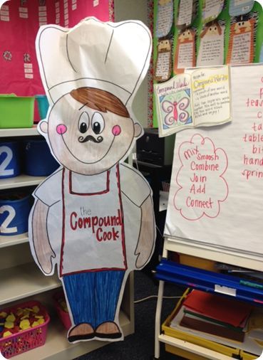 The Compound Cook is making up a fresh batch of compound words! First Grade Parade, Me Me Me, Teaching Language Arts, Compound Words, First Grade Reading, Classroom Language, Reading Classroom, Classroom Fun, Me Me