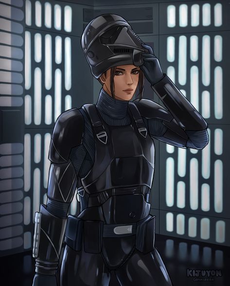 Star Wars Female Imperial, Female Imperial Officer, Star Wars Female, Female Stormtrooper, Stormtrooper Art, Female Jedi, Imperial Officer, Star Wars Character, Star Wars Sith