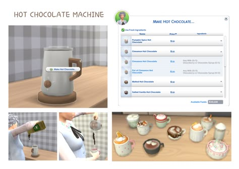 Chocolate Machine, Sims 4 Challenges, Sims Packs, The Sims 4 Pc, Play Sims 4, Ts4 Mods, Pelo Sims, The Sims 4 Packs, Sims 4 Body Mods