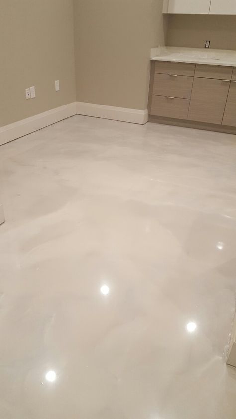 Charcoal Pearl epoxy floors. Epoxy flooring installed by Ekhaya Designs in Georgia. Call 770-820-8417 for a consultation Metallic Epoxy Floor, Epoxy Floors, Concrete Stained Floors, Epoxy Flooring, Basement Flooring, Metal Floor, Epoxy Floor, Stained Concrete, Basement Remodeling