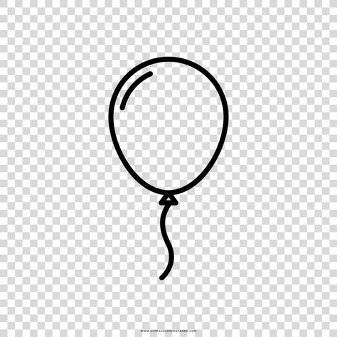 Balloons Drawing Birthday, Baloon Drawings Sketches, Ballon Drawing Simple, Balloon Drawing Easy, Balon Png, Draw Balloons, Drawing Balloons, Balloon Doodle, Balloon Sketch