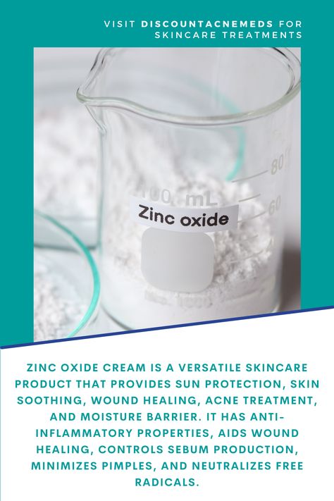 Zinc oxide cream is a versatile skincare product known for its numerous benefits and uses in skin protection. Discover how this cream can help protect your skin and address various skin concerns. View more with Discountacnemeds #Zincoxide #cream #skincare #healthyskin #skinprotection #pimple #acne Acne Routine, Cream Skincare, How To Reduce Pimples, Pimple Marks, Skincare Product, Zinc Oxide, Wound Healing, Smoother Skin, Acne Skin