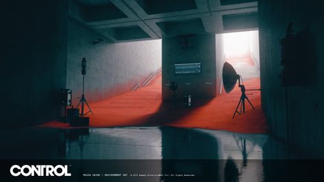 ArtStation - CONTROL (2019) - Dimensional Research, Masao Ogino Brutalism Architecture, Banner Design Inspiration, World Design, V Games, Game Environment, Environment Art, Landscape Concept, Level Design, Cosmic Horror