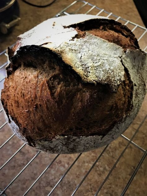 Sourdough Pumpernickel Bread Recipe, Pumpernickel Bread Recipe, Chocolate Sourdough, Pumpernickel Bread, Sourdough Bread Sandwiches, Sourdough Starter Discard Recipe, Dutch Oven Bread, True Character, Thing To Make